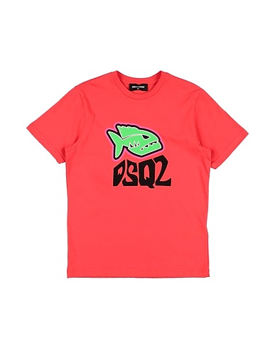 DSQUARED2 T-shirt Corail 100% Coton