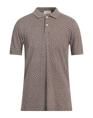 HERITAGE Polo Grigio 100% Cotone