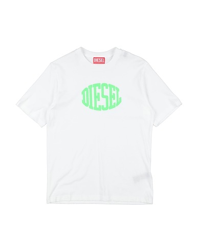 DIESEL T-shirt White 100% Cotton