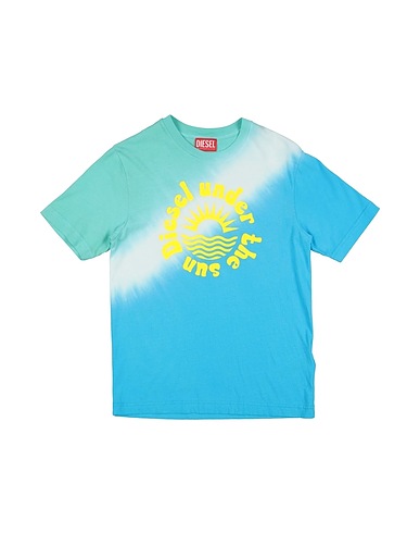 DIESEL T-shirt Azure 100% Cotton