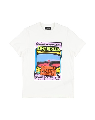 DSQUARED2 T-shirt White 100% Cotton
