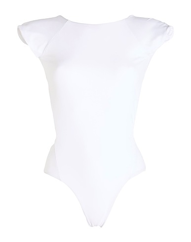 CHÉRI TOPWEAR White 83% Polyamide, 17% Elastane
