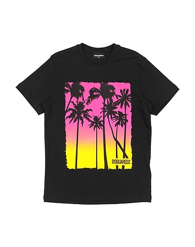 DSQUARED2 T-shirt Black 100% Cotton