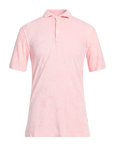 FEDELI Poloshirt Rosa 100% Baumwolle