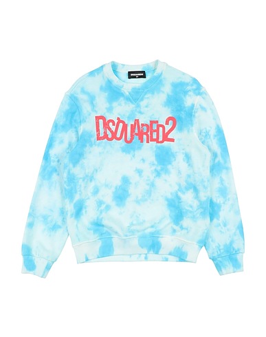 DSQUARED2 Sweatshirt Sky blue 100% Cotton