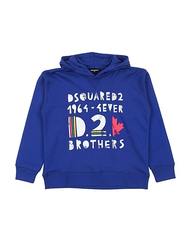 DSQUARED2 Hoodie Blau 100% Baumwolle