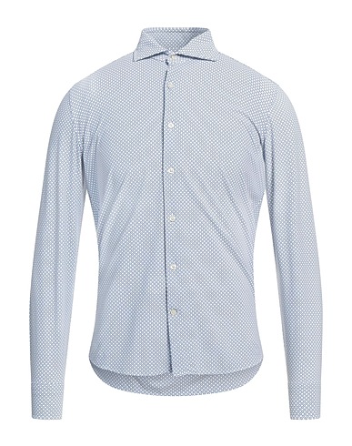 GHIRARDELLI Patterned shirt White 70% Polyamide, 30% Elastane