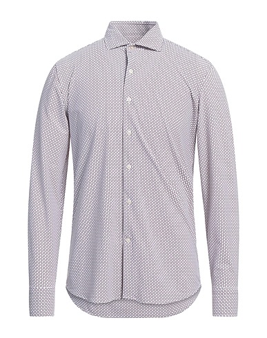 GHIRARDELLI Patterned shirt White 70% Polyamide, 30% Elastane