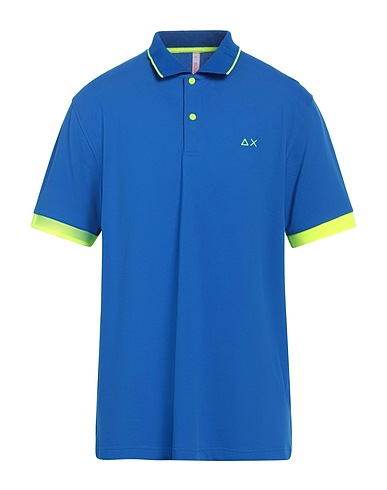 SUN 68 Poloshirt Königsblau 95% Baumwolle, 5% Elastan