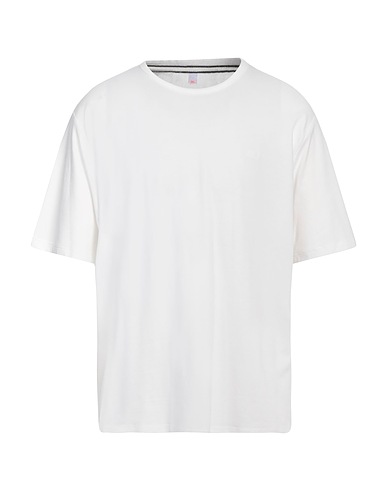 SUN 68 Basic T-Shirt White 95% Cotton, 5% Elastane