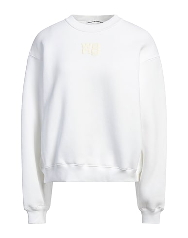 ALEXANDER WANG Sweatshirt White 75% Cotton, 25% Polyester, Elastane
