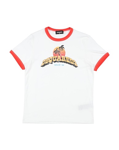 DSQUARED2 T-shirt White 100% Cotton