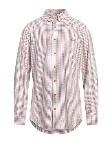VIVIENNE WESTWOOD Checked shirt White 100% Cotton