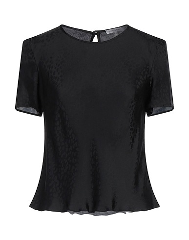 PATRIZIA PEPE Top Schwarz 51% Viskose, 49% Acetat