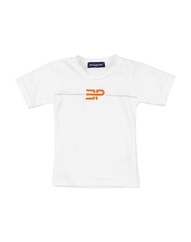 EMANUEL PRIS T-shirt BIANCO 100% Cotton