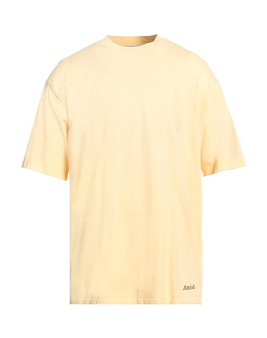 AMISH SUPPLIES T-shirt Giallo 100% Cotone