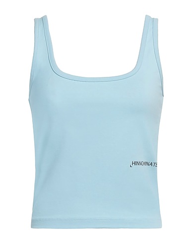 HINNOMINATE Top Sky blue 92% Cotton, 8% Elastane