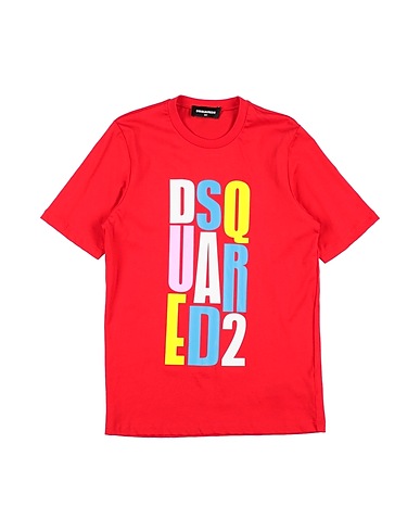 DSQUARED2 T-shirt Red 100% Cotton