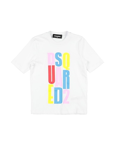 DSQUARED2 T-Shirt Weiß 100% Baumwolle