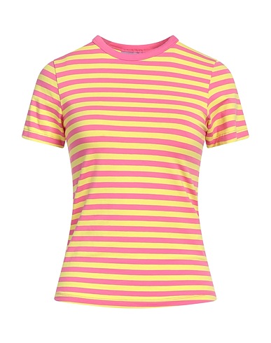JJXX by JACK & JONES T-shirt Giallo 95% Cotone, 5% Elastan