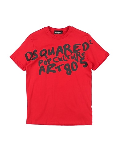 DSQUARED2 T-shirt Red 100% Cotton