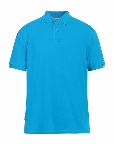 SUNS BOARDS Polo Azzurro 96% Cotone, 4% Elastan