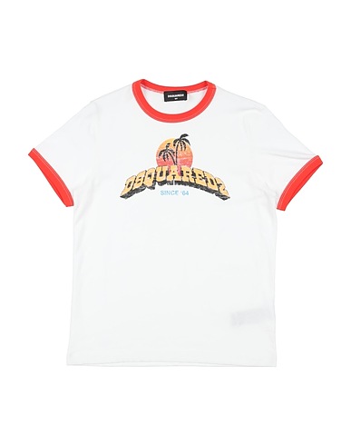 DSQUARED2 T-shirt White 100% Cotton
