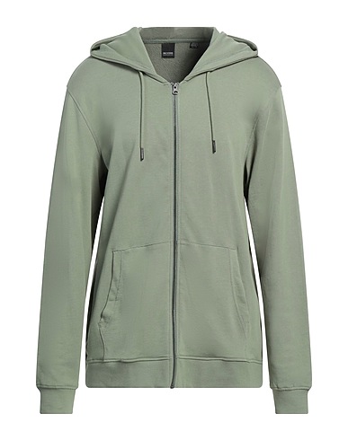 ONLY & SONS Hooded sweatshirt Green 100% Cotton