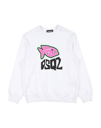 DSQUARED2 Sweatshirt White 100% Cotton