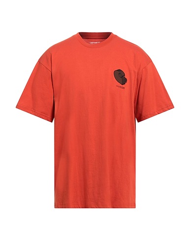 CARHARTT T-shirt Orange 100% Organic cotton