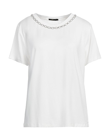 GRIFFAI Ｔシャツ ホワイト レーヨン 95% / ポリウレタン 5%