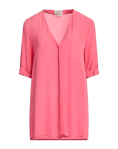 ALESSIA SANTI Solid colour shirts & blouses Magenta 100% Viscose