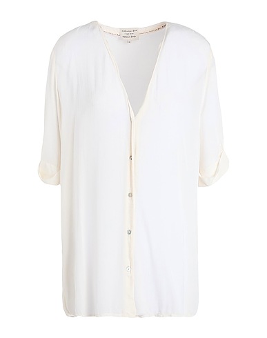 ALESSIA SANTI Chemises et chemisiers de couleur unie 100% Viscose