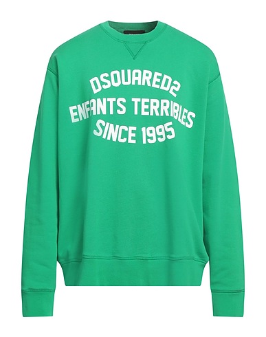 DSQUARED2 Sweatshirt Green 100% Cotton