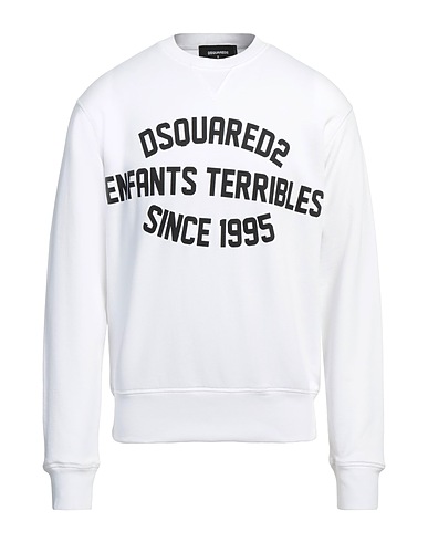 DSQUARED2 Sweatshirt White 100% Cotton