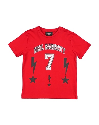 NEIL BARRETT T-shirt Red 100% Cotton