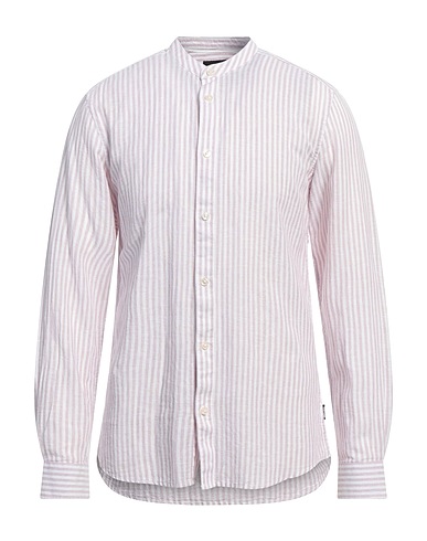 ONLY & SONS Striped shirt 45% Linen, 35% Cotton, 20% Recycled cotton