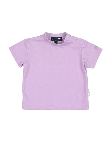 HARMONT & BLAINE T-shirt Lilac 100% Cotton