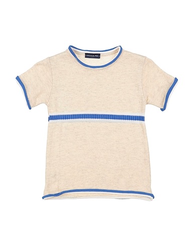 EMANUEL PRIS Jumper Beige 50% Cotton, 50% Acrylic