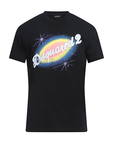 DSQUARED2 T-Shirt Schwarz 100% Baumwolle