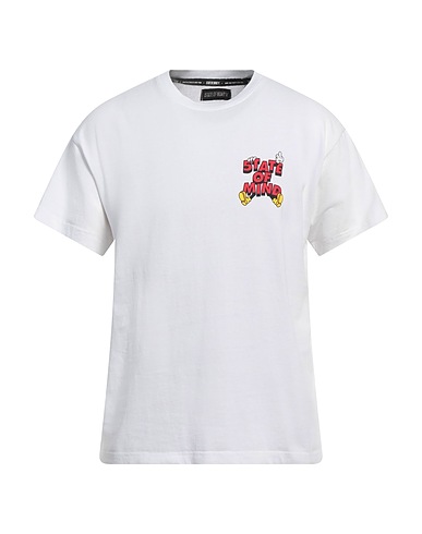 5TATE OF MIND T-shirt White 100% Cotton