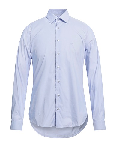 MICHAEL KORS MENS Gestreiftes Hemd Himmelblau 85% Nylon, 15% Elastan