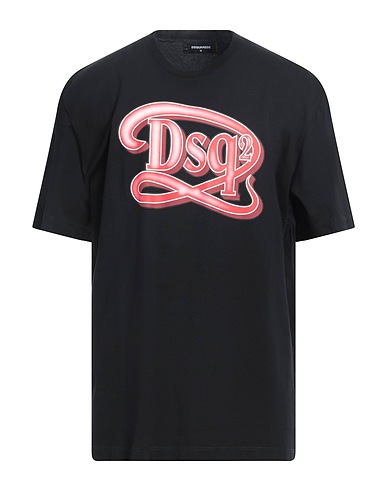 DSQUARED2 T-shirt Nero 100% Cotone