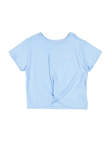 POLO RALPH LAUREN Ｔシャツ ライトブルー コットン 100%