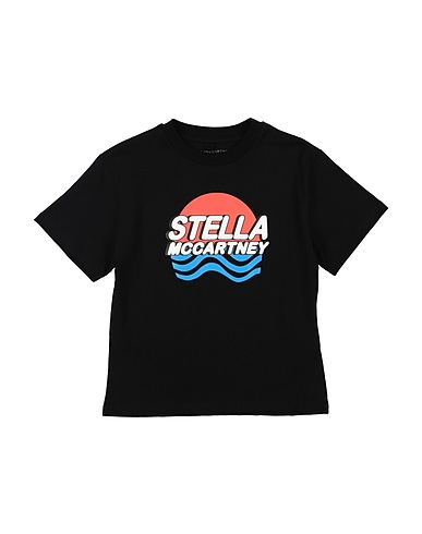 STELLA McCARTNEY KIDS Футболка NERO 100% Хлопок, Эластан