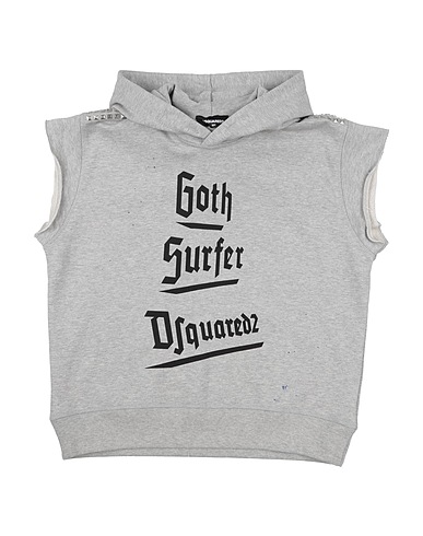 DSQUARED2 Hoodie Grau 100% Baumwolle