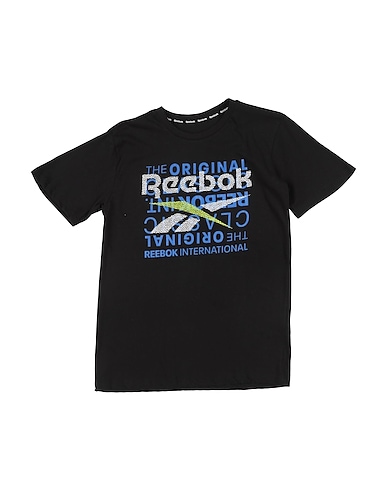 REEBOK T-shirt Black 100% Cotton