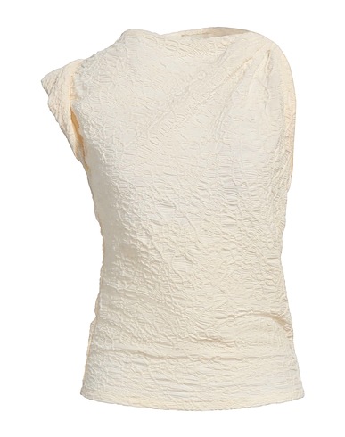 ISABEL MARANT Top Panna 56% Cotone, 41% Poliammide, 3% Elastan