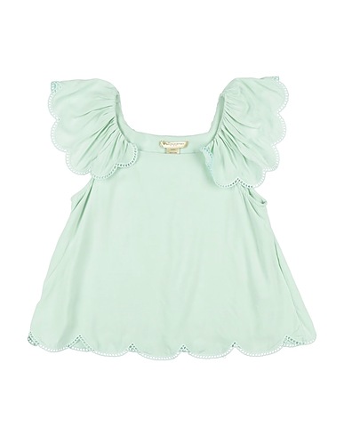 STELLA McCARTNEY KIDS Top Light green 100% Viscose