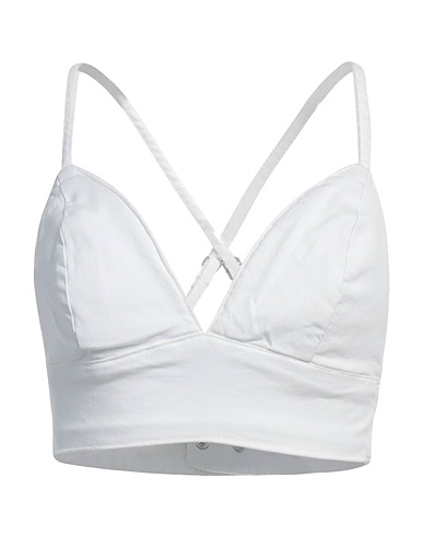 HINNOMINATE Top Off white 100% Cotton